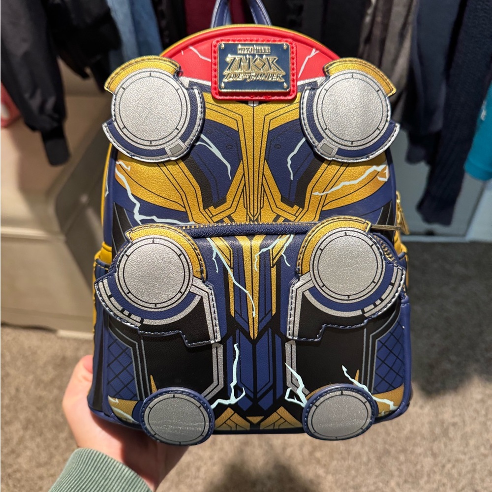 Marvel Thor Backpack - Red, Blue, and Gold